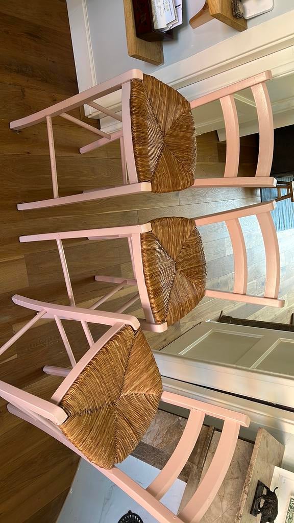 Barkrukken ikea 3 stuks, Gebruikt, Overige kleuren, Drie, Landelijk, cottage, vintage, hout