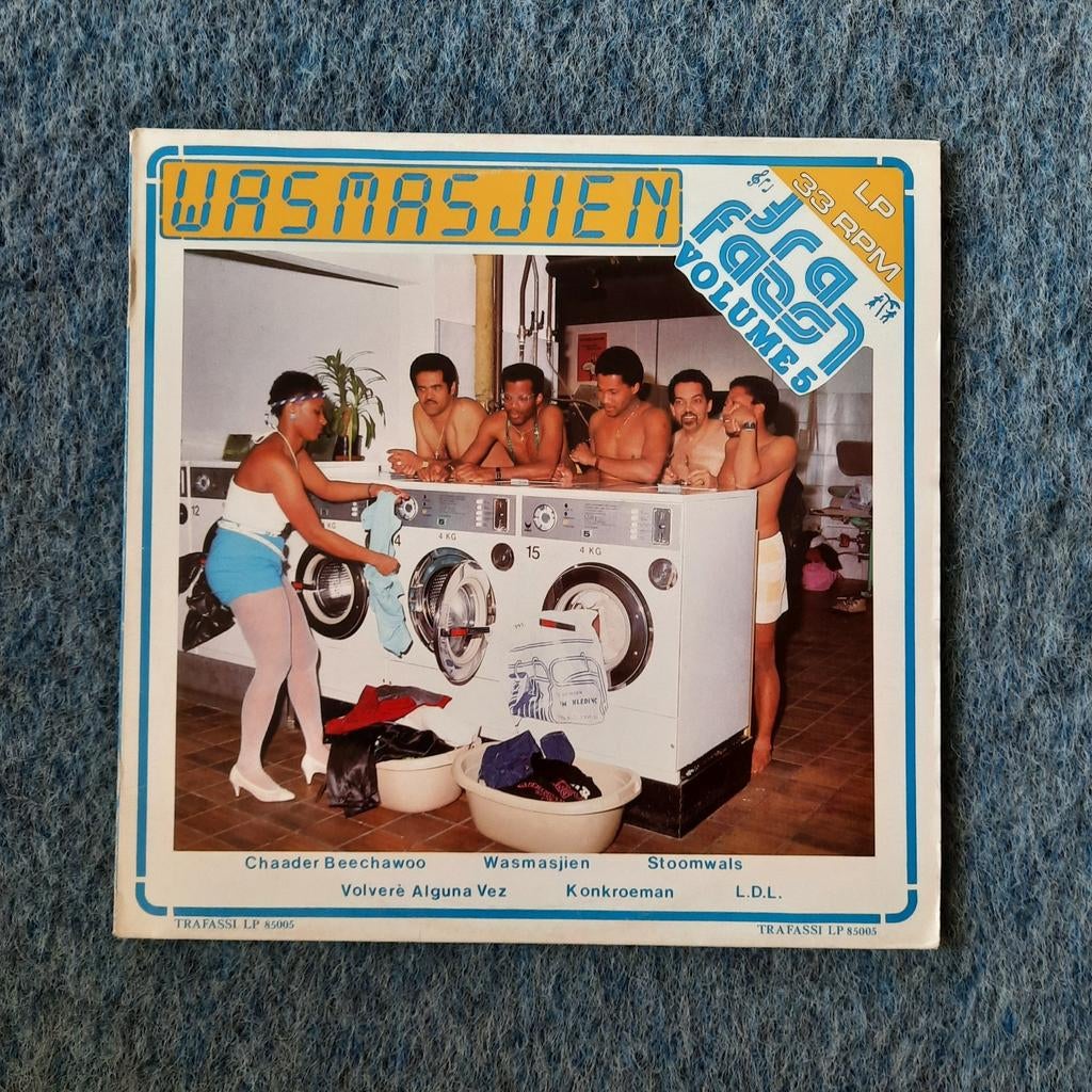 LP Trafassi - Wasmasjien, Cd's en Dvd's, Overige genres, 1980 - 1989, Ophalen of Verzenden, Zo goed als nieuw