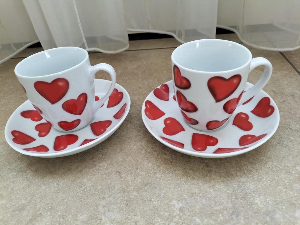 Kop en schotel hart, Ophalen