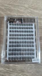 Valse natuurlijke wimpers met lijm, Ophalen of Verzenden, Zo goed als nieuw, Zwart