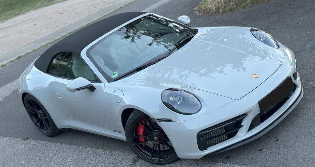 Porsche 911 GTS Cabrio Krijt Grijs 03/2024 van privé, Auto's, Porsche, Automaat, Achterwielaandrijving, Euro 6, Cabriolet