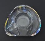 Orrefors, Sweden loodkristal votief/theelichthouder ‘Stone’, Overige materialen, Ophalen of Verzenden, Zo goed als nieuw, Kandelaar