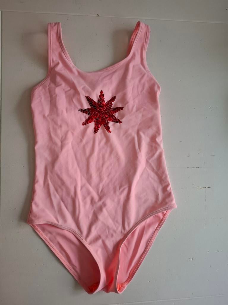 Roze badpak met ster maat 158/164, Kleding | Dames, Badmode en Zwemkleding, Badpak, Ophalen of Verzenden, Roze, Gedragen