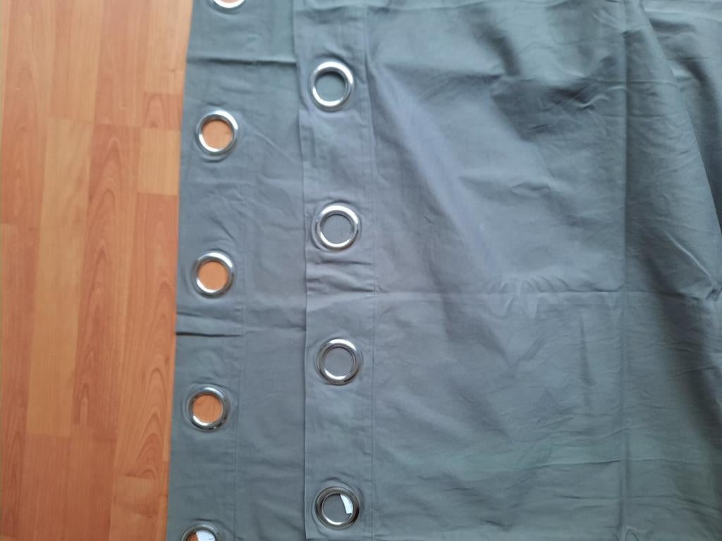 Mooie groene IKEA gordijnen, Ophalen, Zo goed als nieuw, 200 cm of meer