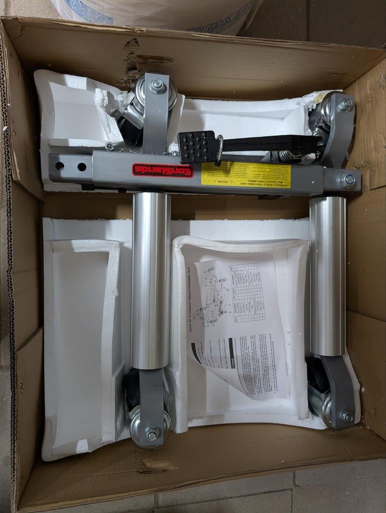 Constans moto mover hydraulisch, Ophalen