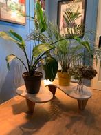 houten plantentafel, Huis en Inrichting, Tafels | Bijzettafels, Ophalen, Minder dan 45 cm, Nieuw, 75 cm of meer