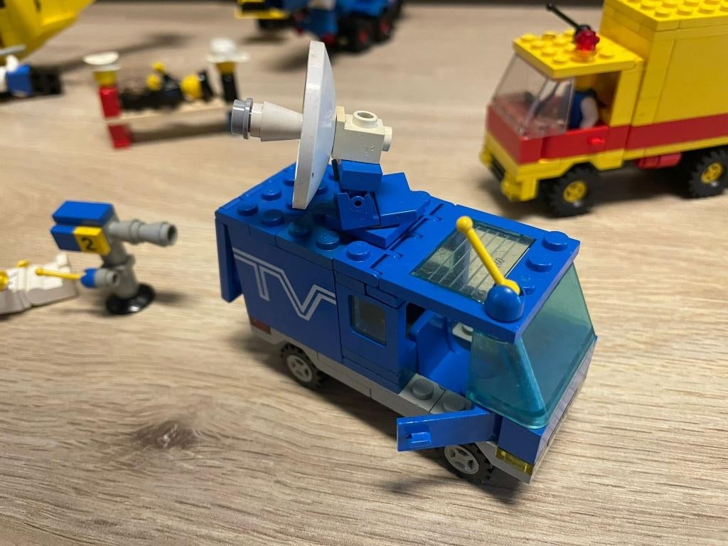 Lego 6661 - Mobile TV Studio which - 1989, Gebruikt, Overige thema's, Lego, Overige typen