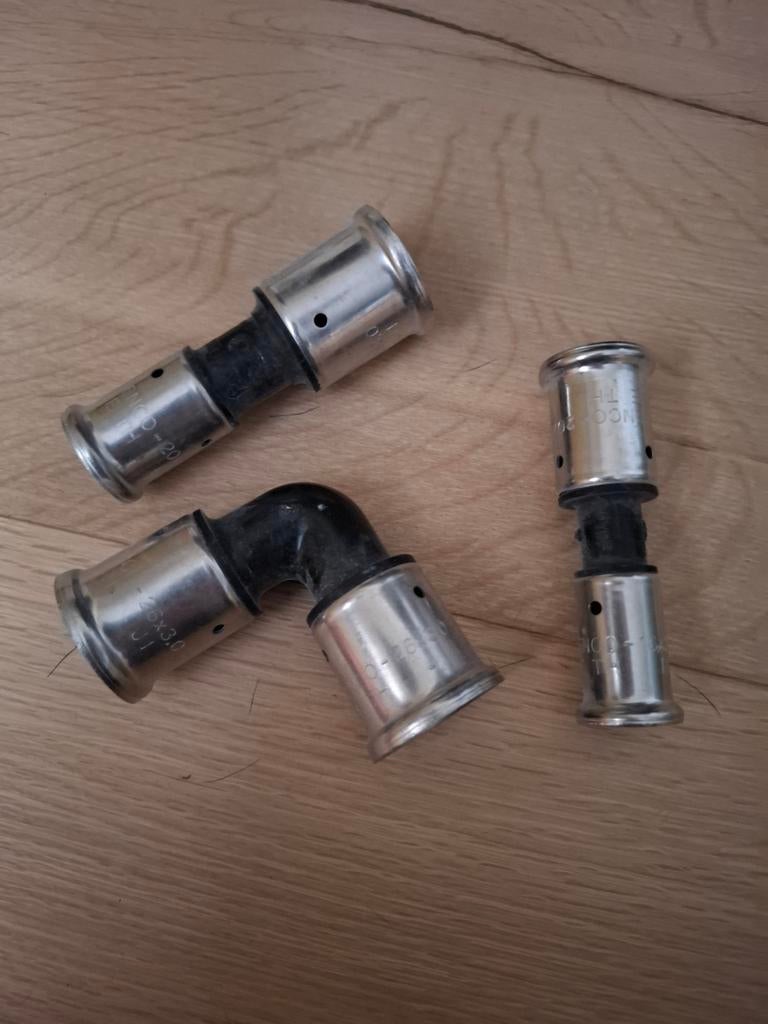 3x henco koppeling koppelingen 16 20 26 mm, Ophalen of Verzenden, Nieuw