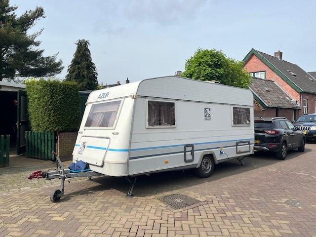 Knaus 450 Azur 1994, Caravans en Kamperen, Rondzit, 750 - 1000 kg, Particulier, 4 tot 5 meter