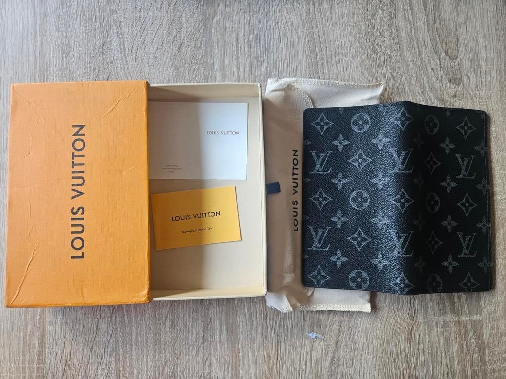Louis vuitton portemonnee, Verzenden, Nieuw, Zwart