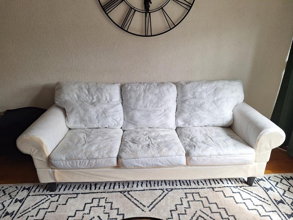 Ikea Ektorp 3 zits bank, Ophalen, Driepersoons, 75 tot 100 cm, Zo goed als nieuw