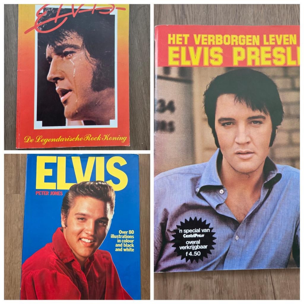 3 Vintage Elvis Presley Magazines - Collectors Item, Ophalen of Verzenden, Zo goed als nieuw, Boek, Tijdschrift of Artikel