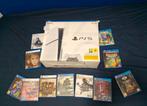 PS5 - Slim Disc Editie + 11 games, 2 controllers en garantie, Ophalen of Verzenden, Zo goed als nieuw