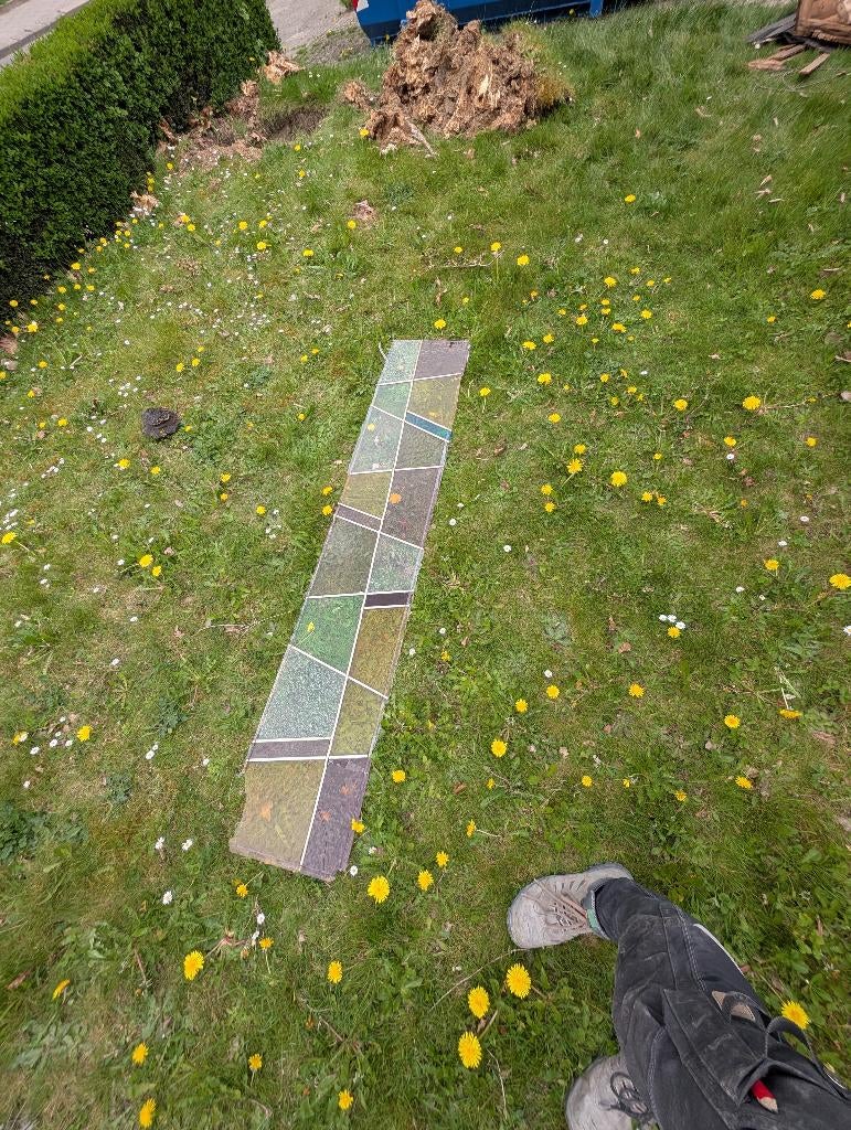 Glas in lood, Ophalen