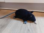 IKEA rat knuffel zwart, Ophalen of Verzenden