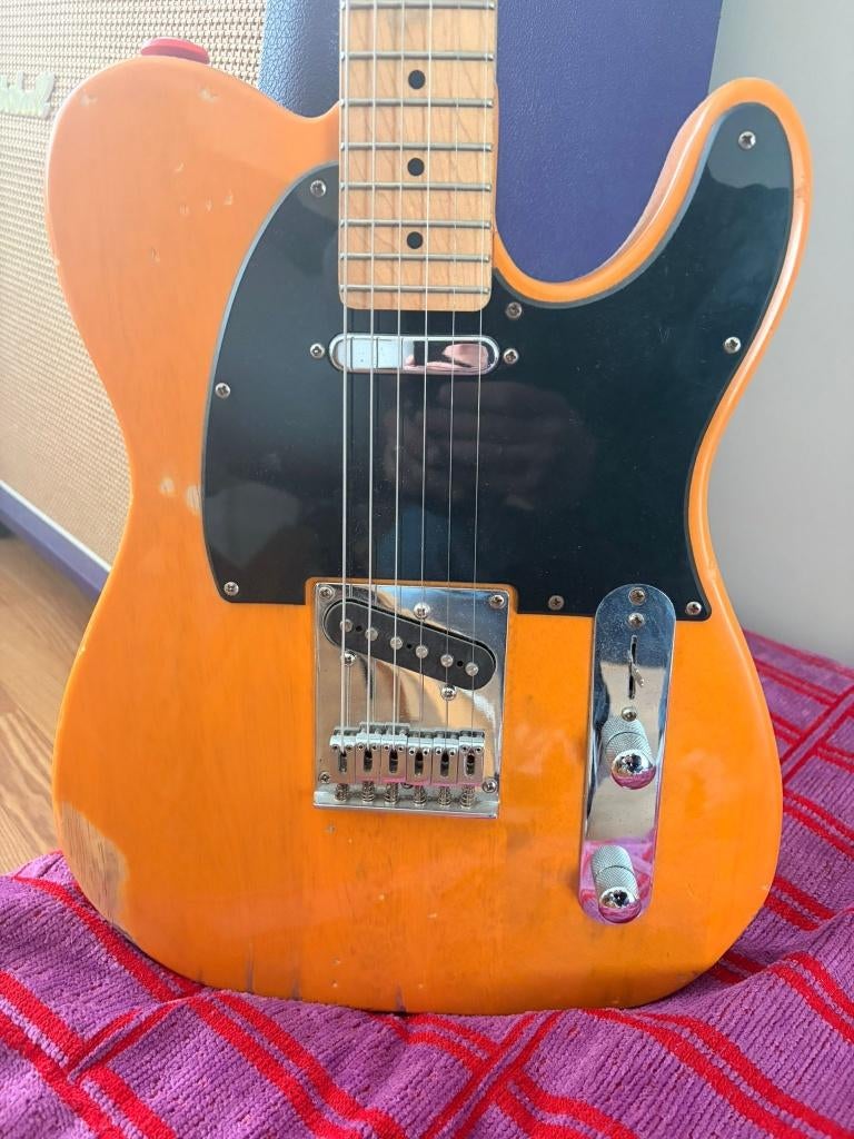 Squier Telecaster Relic, Ophalen of Verzenden, Gebruikt, Solid body, Overige merken