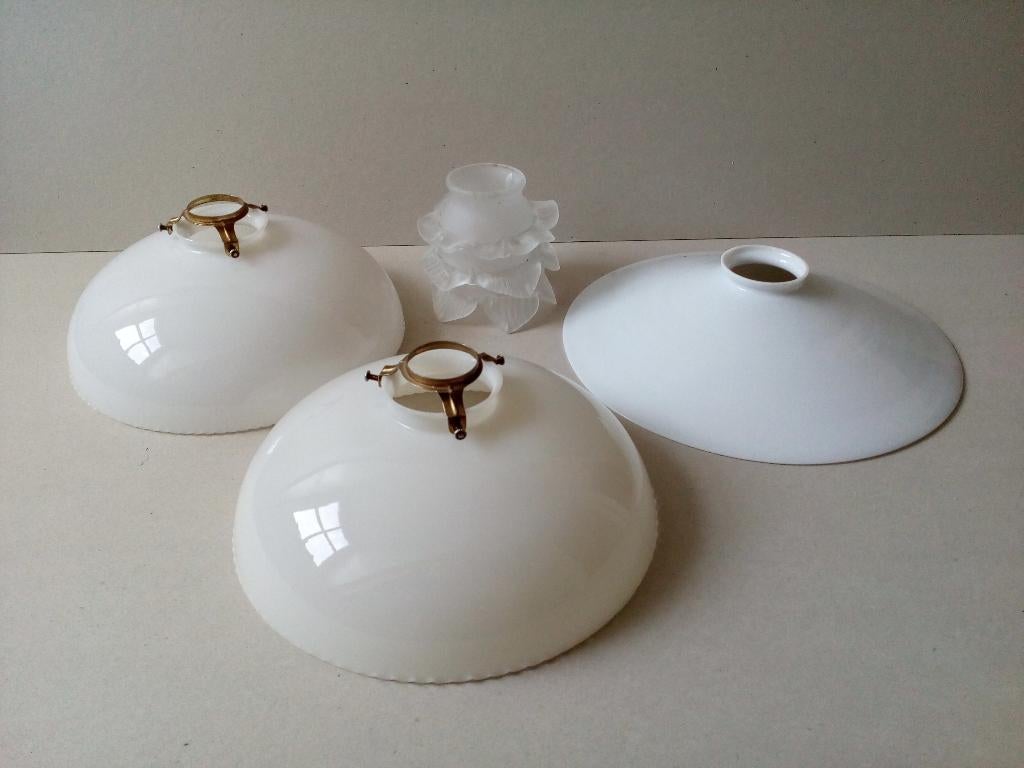 Lampenkapjes. Vintage /antiek. Prijs per stuk vanaf, Overige kleuren, Ophalen of Verzenden, Zo goed als nieuw, Antiek/vintage/retro