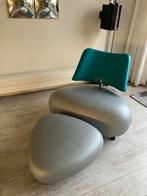 Leolux Pallone Pa met hocker, Ophalen of Verzenden, Zo goed als nieuw, 75 tot 100 cm, 50 tot 75 cm