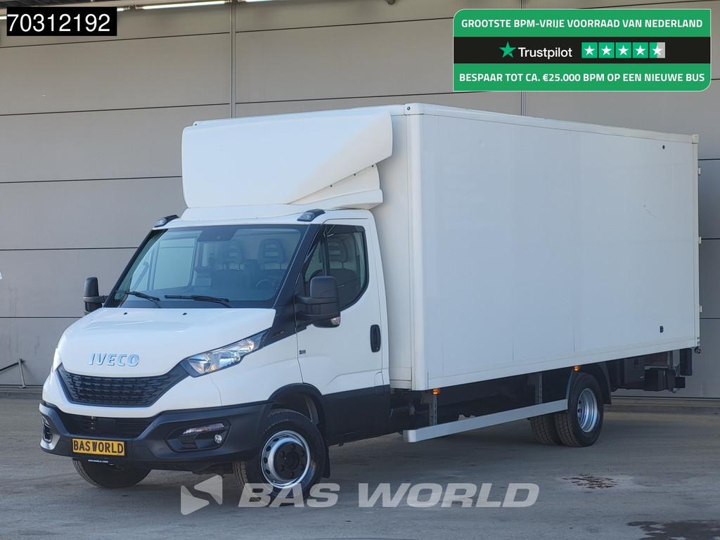 Iveco Daily 70C18 3.0L Laadklep Dubbellucht 180PK Bakwagen A, Auto's, Stof, Gebruikt, Euro 6, 4 cilinders