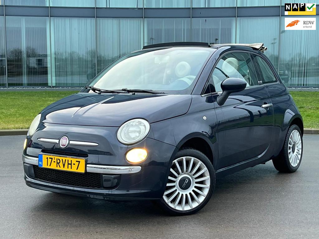 Fiat 500 C 0.9 TWINAIR LOUNGE AUT CABRIO NW APK, Auto's, Fiat, Euro 5, 86 pk, Gebruikt, 31 €/maand