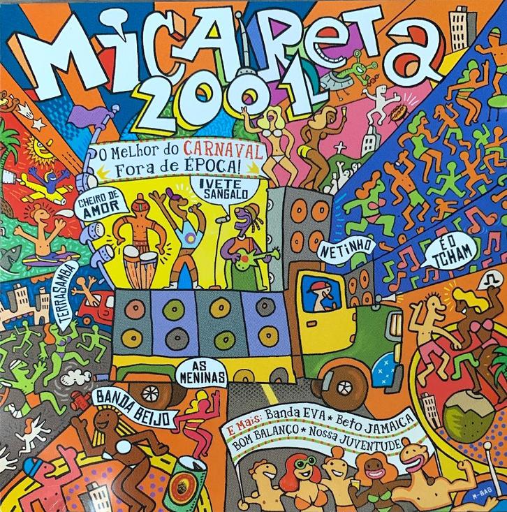 Micareta 2001 CD / Axé Brazilië, Cd's en Dvd's, Cd's | Wereldmuziek, Gebruikt, Latijns-Amerikaans, Verzenden