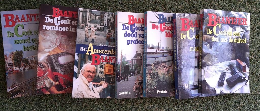 Baantjer 8 boeken pocket, Ophalen of Verzenden, Zo goed als nieuw