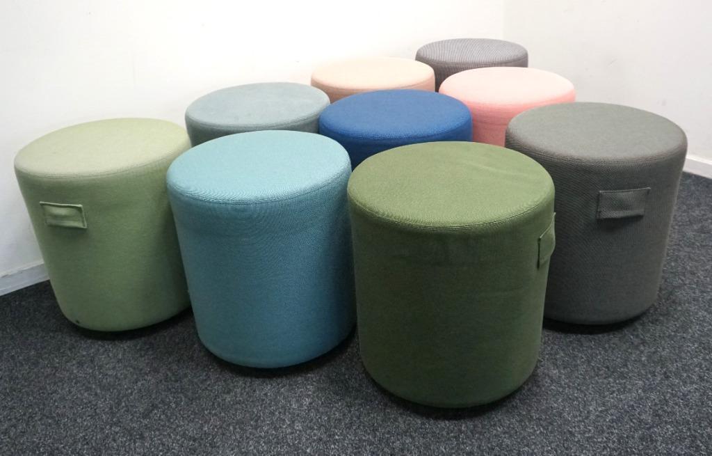 Johanson Design Poef | Design Hocker | diverse kleuren, Minder dan 50 cm, Gebruikt, -, Rond