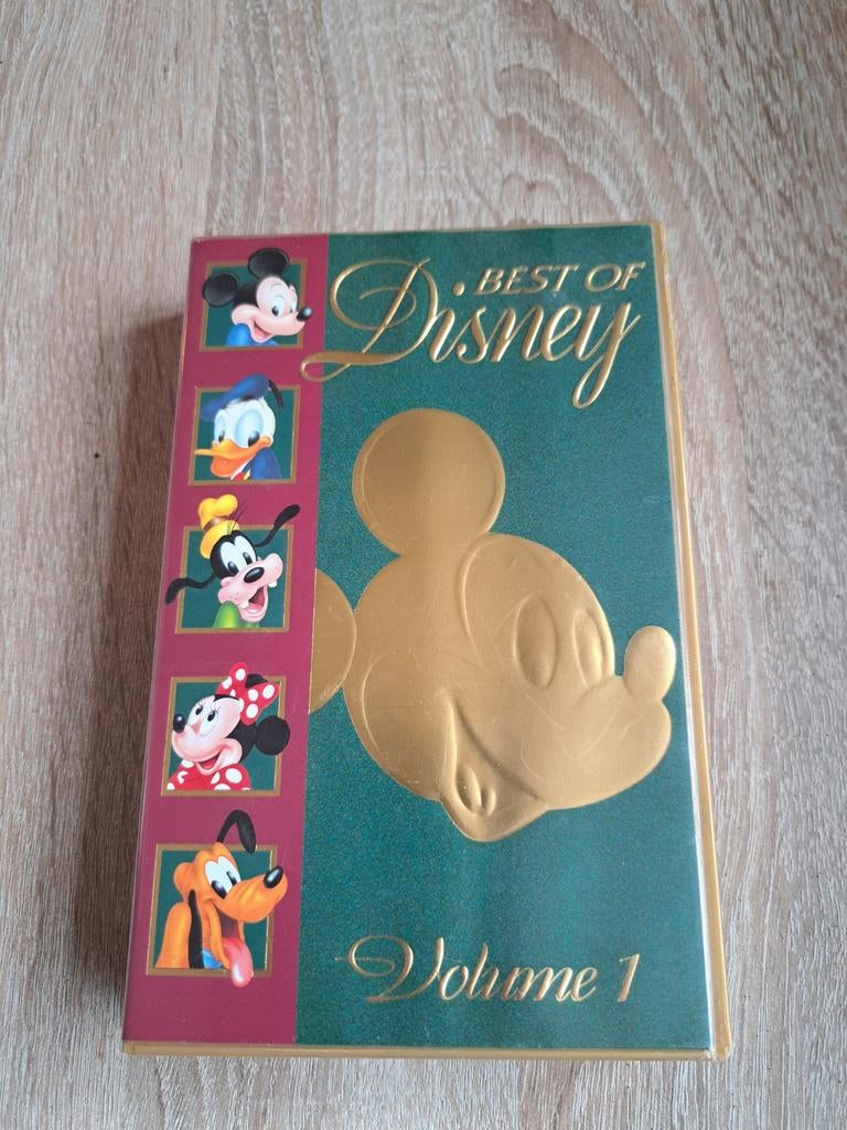 Best of Disney Volume 1 vhs, Tekenfilm, Alle leeftijden, Ophalen of Verzenden, Zo goed als nieuw