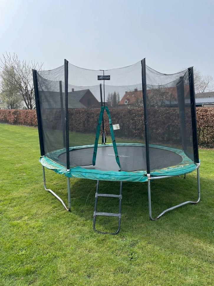 Van Cranenbroek Trampoline met Veiligheidsnet, Kinderen en Baby's, Speelgoed | Buiten | Trampolines, Gebruikt, Ophalen