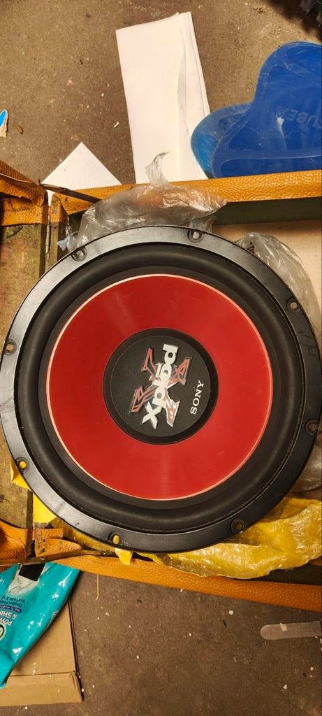 Sony Xpold Subwoofer speaker, Auto diversen, Autospeakers, Ophalen of Verzenden, Gebruikt