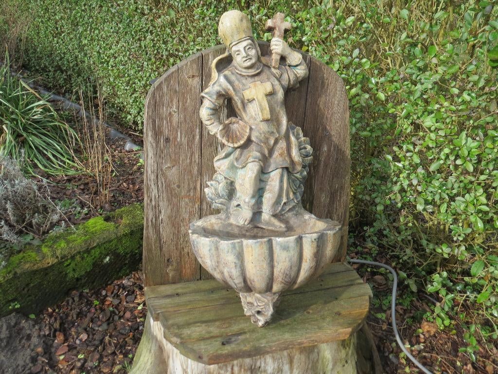 oud wijwatervat, Antiek en Kunst, Ophalen