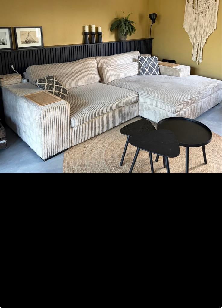 Loungebank 'Hulk' - Comfortabele Hoekbank, Ophalen, Gebruikt, Hoekbank, 300 cm of meer