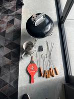 Weber tafel BBQ met accessoires, Tuin en Terras, Barbecue-accessoires, Ophalen, Gebruikt