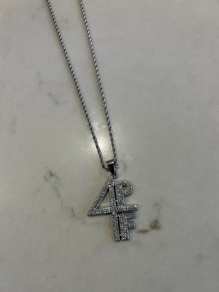 4PF Chain, Sieraden, Tassen en Uiterlijk, Kettingen, Met hanger, Verzenden, Nieuw, Goud
