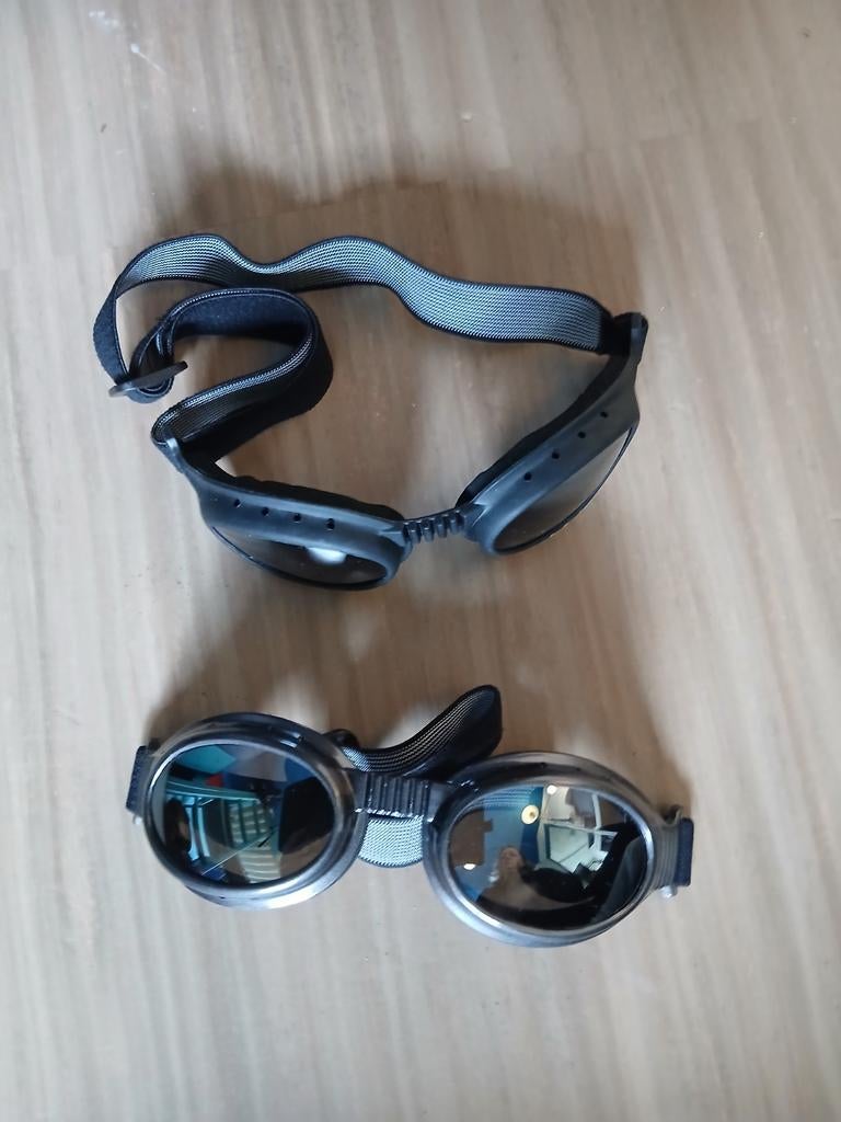 Skibril 2 maal. Mat zwart, glanzend grijs., Sport en Fitness, Ophalen of Verzenden, Minder dan 100 cm, Overige typen, Overige merken