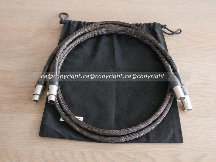 Mad Scientist Audio Black Magic Gold 1,5 mtr XLR, Audio, Tv en Foto, Audiokabels en Televisiekabels, Gebruikt, Overige kabels