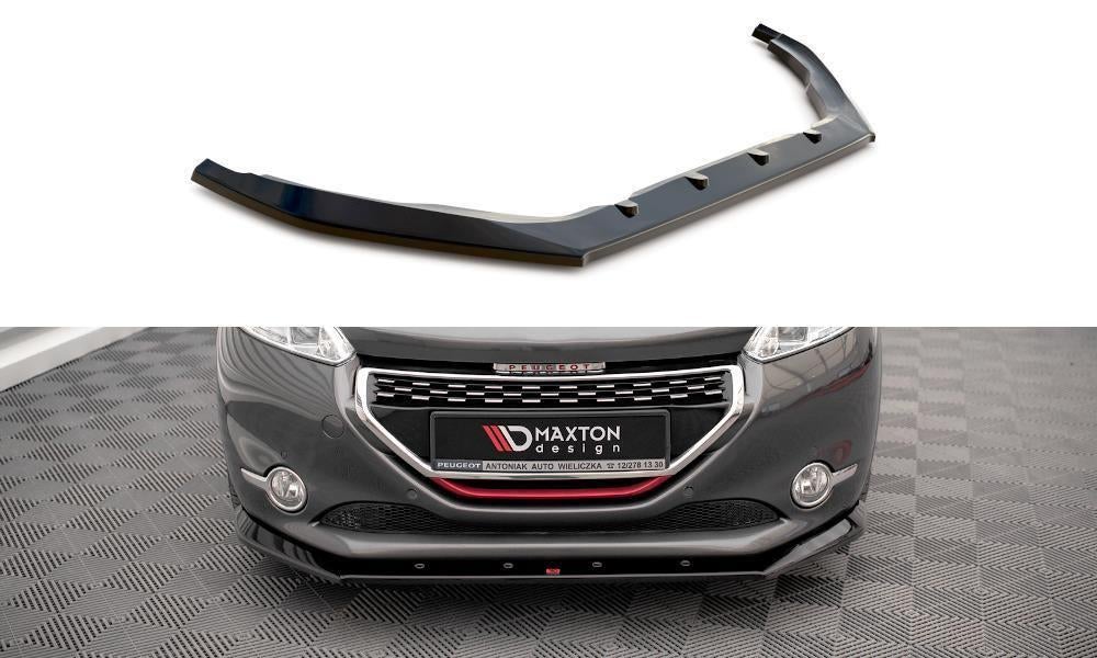 Maxton Design Spoiler Lip Splitter Voor Peugeot 208 GTI Mk1, Verzenden, Automotive Parts, A.parts@hotmail.nl, Trasmolenlaan 12 3447 GZ Woerden