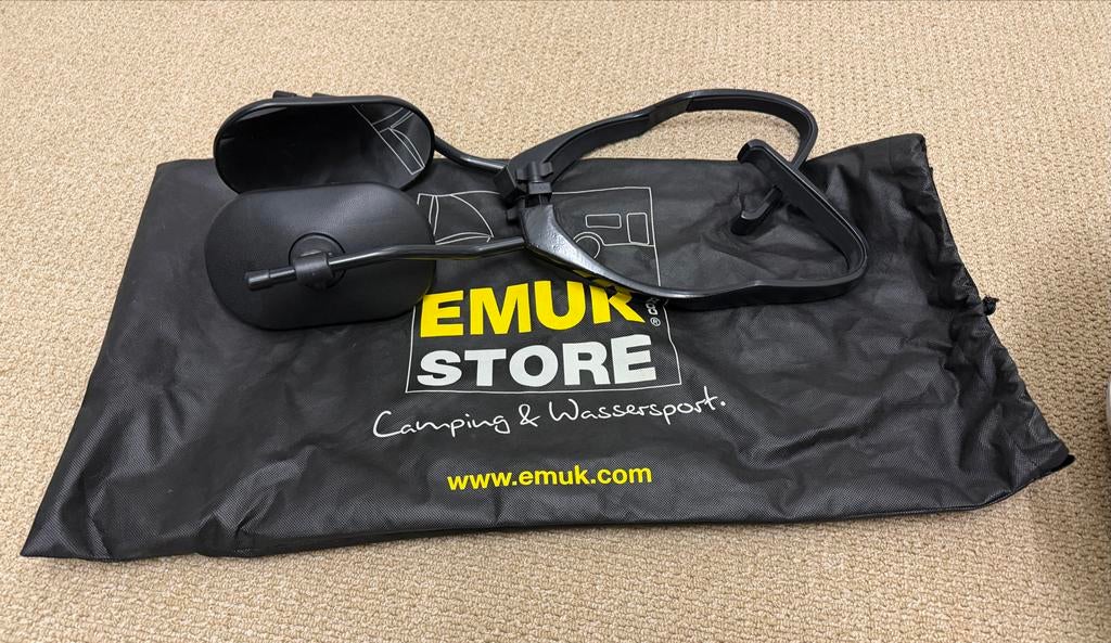 EMUK Caravan Spiegels - Zo goed als nieuw, Ophalen, Zo goed als nieuw