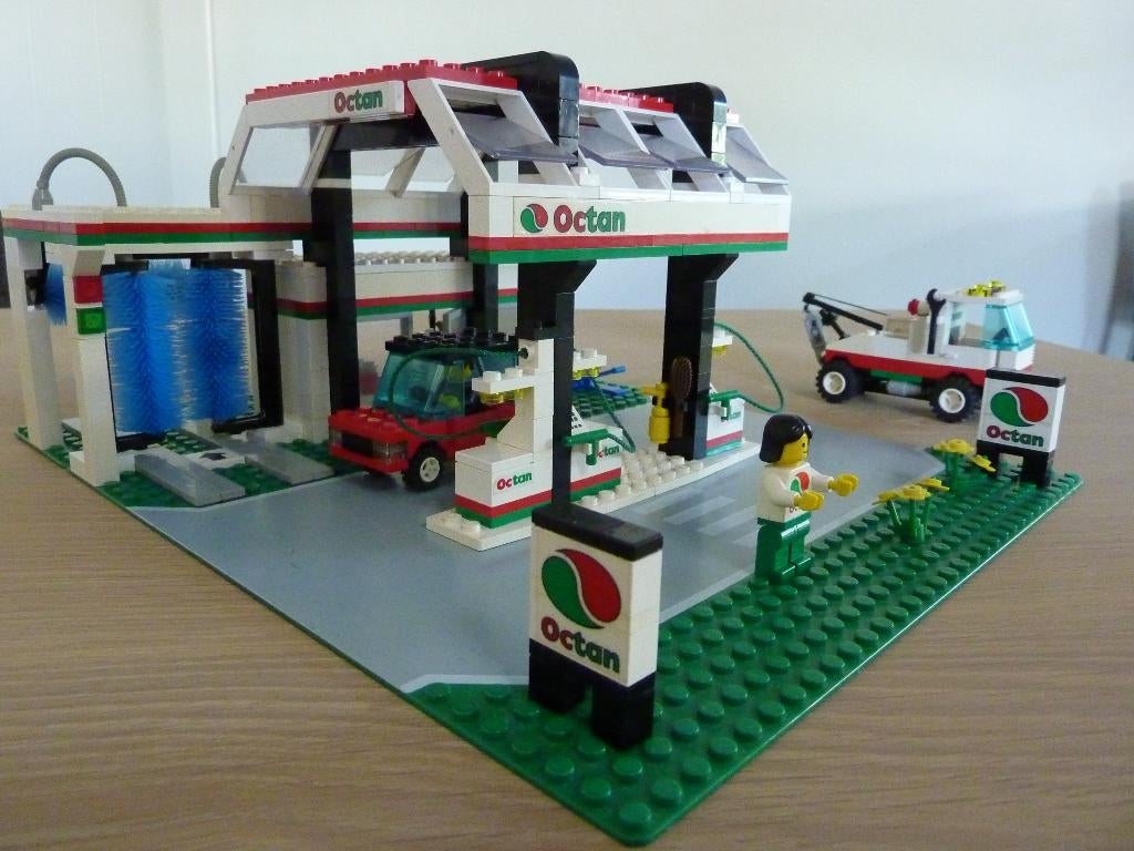 LEGO 6397 Gas N' Wash Express, Ophalen, Lego, Compleet, Complete set