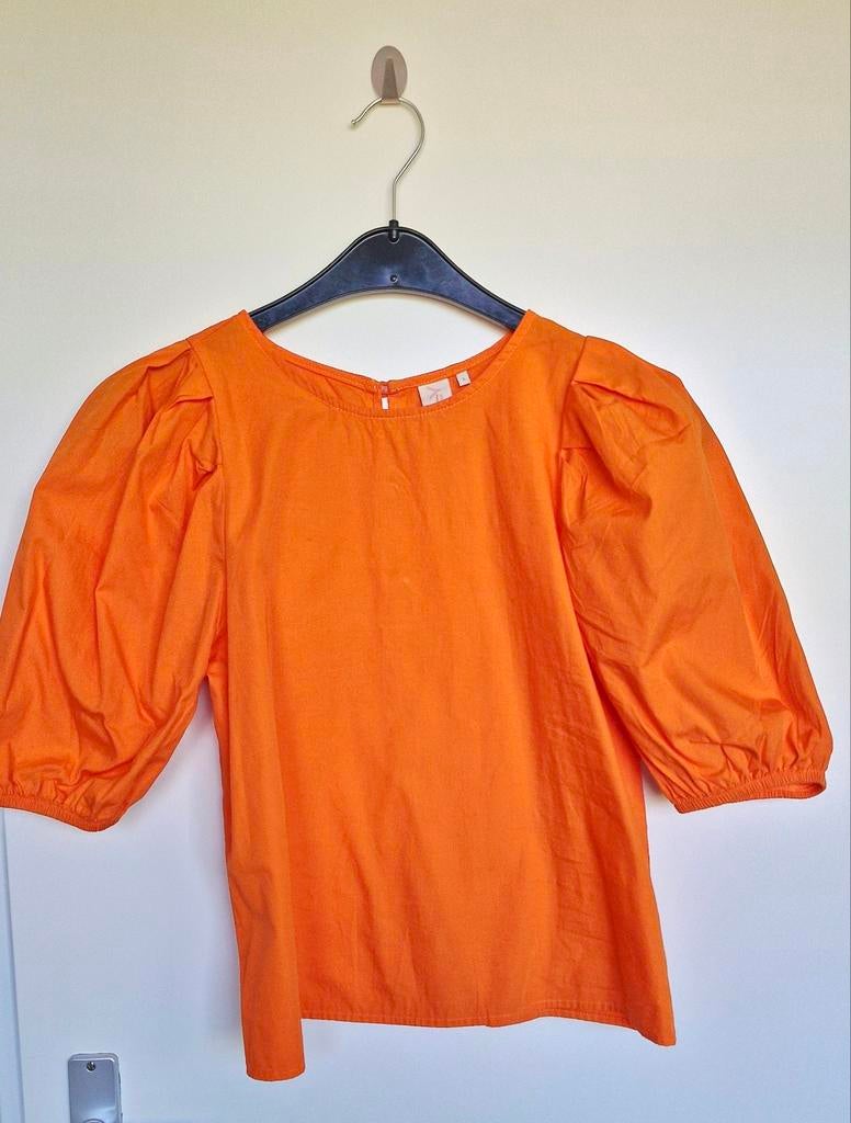 Oranje Only top koningsdag - Maat S, Kleding | Dames, Tops, Zo goed als nieuw, Maat 36 (S), Oranje, Korte mouw, Ophalen of Verzenden