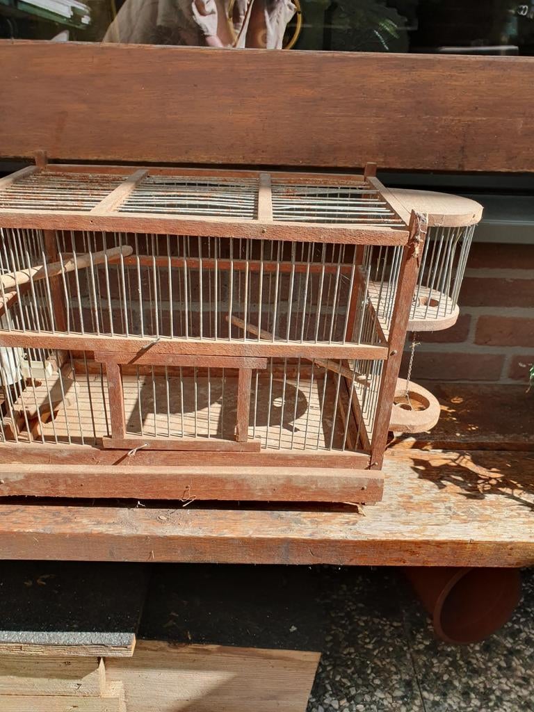 Putter kooitje, Dieren en Toebehoren, Vogels | Hokken en Kooien, Ophalen, Aluminium, Vogelkooi