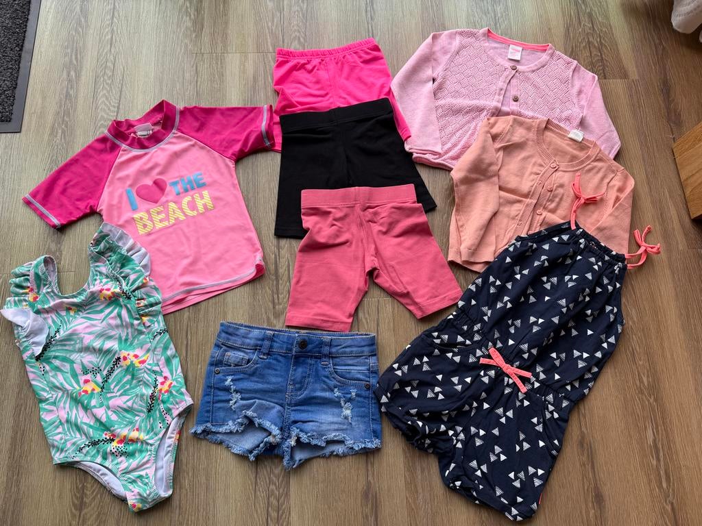 Zomerset meisjes 98, Kinderen en Baby's, Kinderkleding | Maat 98, Ophalen of Verzenden, Gebruikt, Meisje, Setje