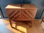 Vintage Naaigerei Opbergkastje - Houten Naaikistje, Antiek en Kunst, Ophalen