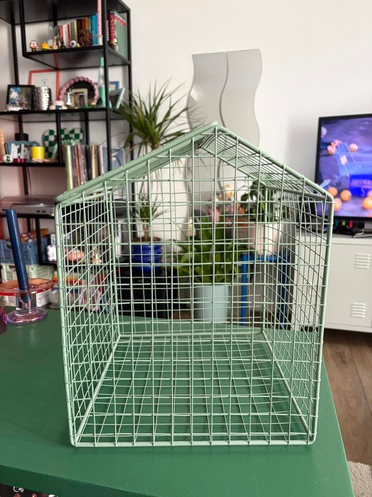 Zara home | opbergmand huis, Overige materialen, Mand, Vierkant, Ophalen of Verzenden