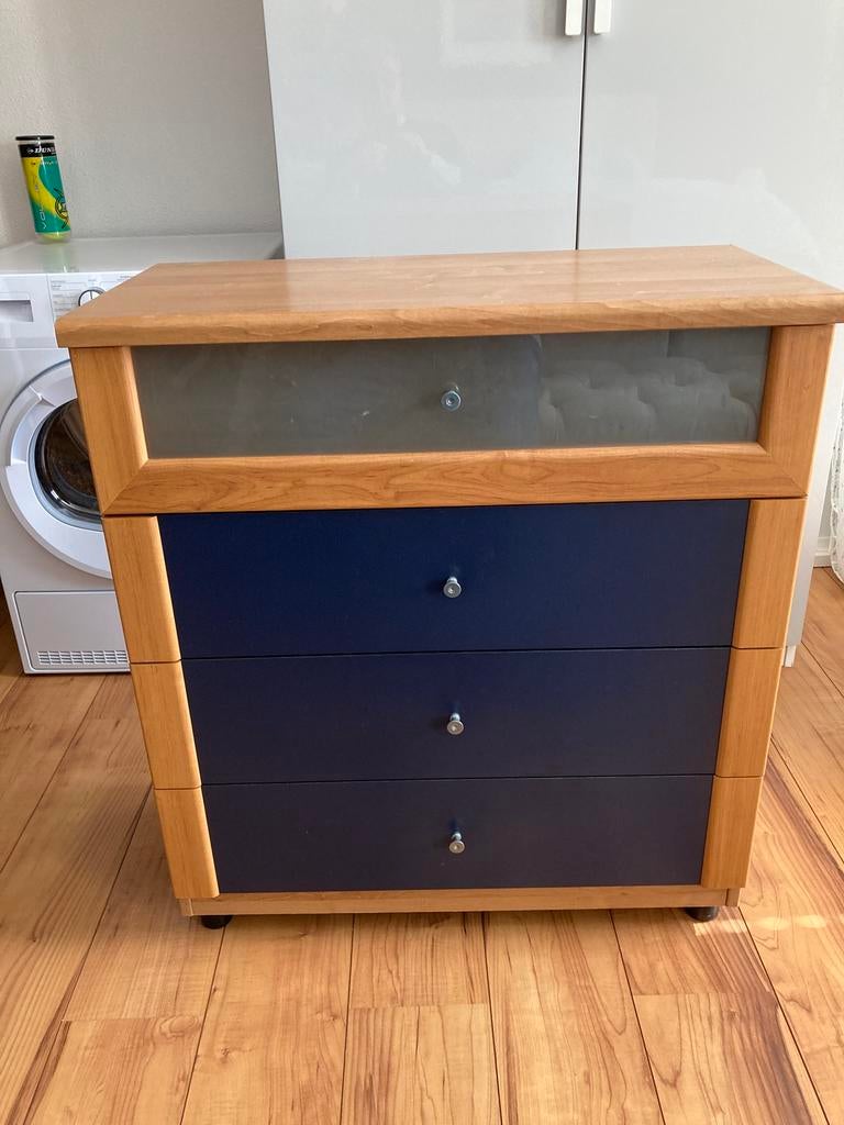 Ladekastje, Huis en Inrichting, Kasten | Ladekasten, Ophalen, Gebruikt, 50 tot 100 cm, 3 of 4 laden