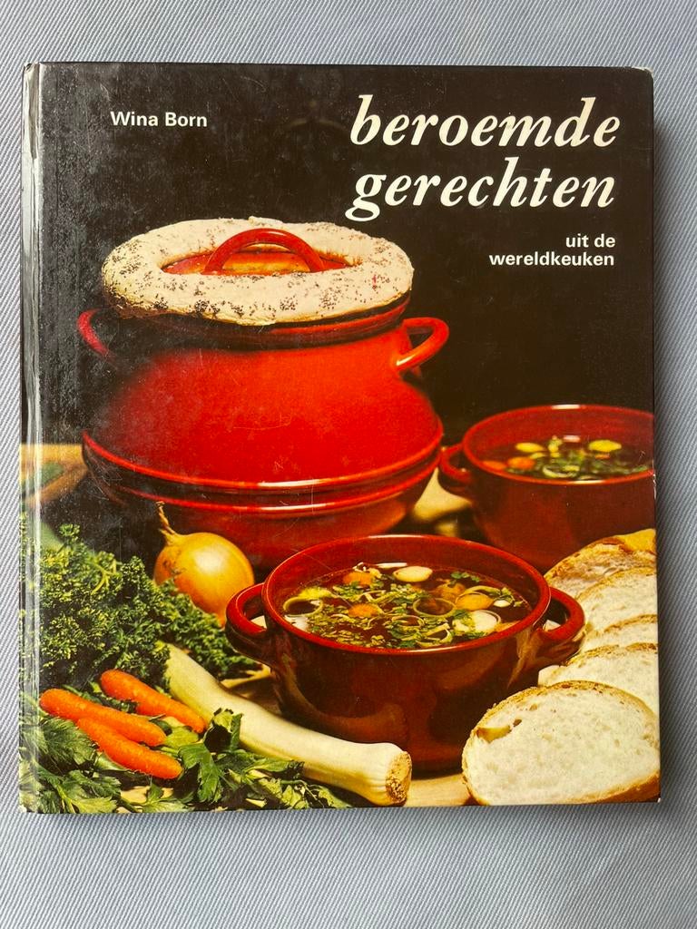 Wina Born beroemde gerechten - bieden, Boeken, Kookboeken, Verzenden, Zo goed als nieuw