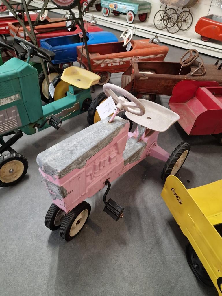 John deere traptractor metaal  70 jaren, Antiek en Kunst, Ophalen