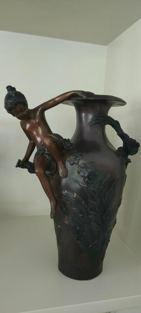 Art Nouveau vaas Moreau, Antiek en Kunst, Ophalen
