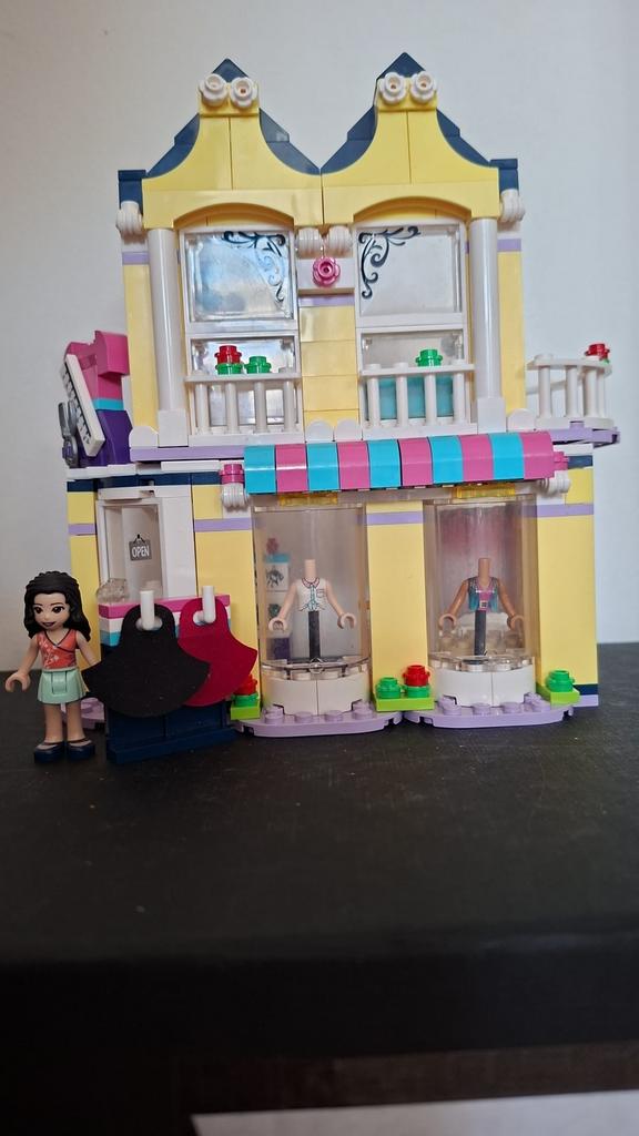 LEGO Friends 41427 Emma’s Modeboetiek fashionshop (compleet), Ophalen of Verzenden, Zo goed als nieuw