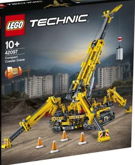 Lego 42097 Compacte rupsband kraan hijskraan Technic, Kinderen en Baby's, Speelgoed | Duplo en Lego, Ophalen of Verzenden, Gebruikt